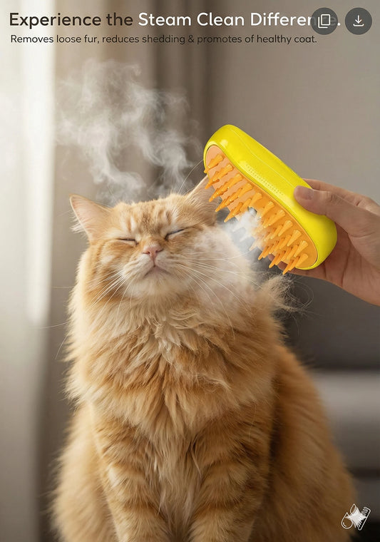 PetSpa™ Brush – Grooming Brush | Spa-Like Grooming |Pets Message