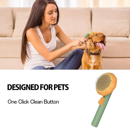 PurrfectBrush™ – Easy Clean Grooming Comb for Cats & Dogs