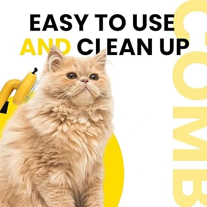 PurrfectBrush™ – Easy Clean Grooming Comb for Cats & Dogs