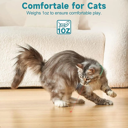 ChaseRing™ – Hands-Free Collar Toy for Cats