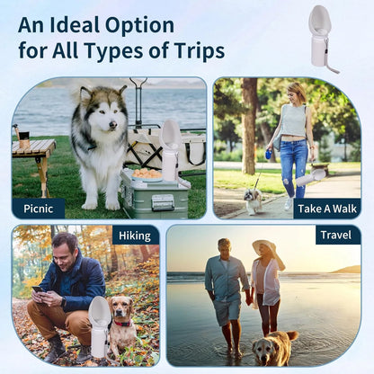 HydraPup™ – Leak-Proof | Compact | Easy Travel | Water Bottle for Dogs