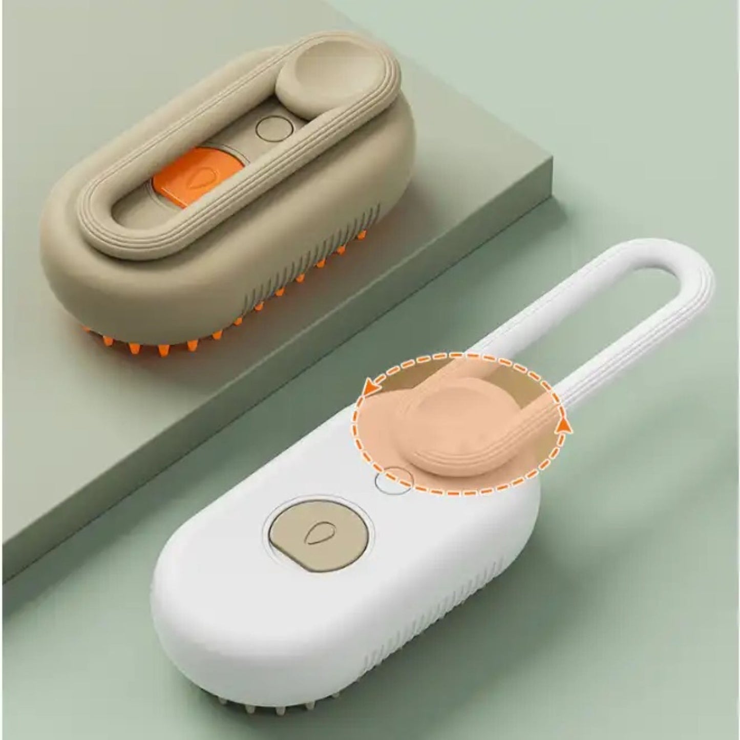PuffBrush™ Pet Steam Brush – Comb, Massage & Bathe in One Go