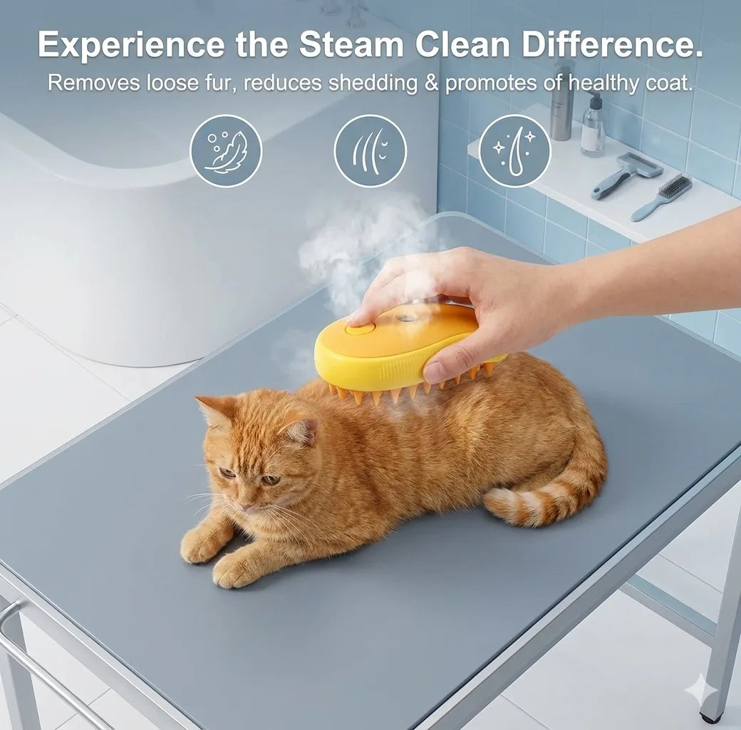 PetSpa™ Brush – Grooming Brush | Spa-Like Grooming |Pets Message