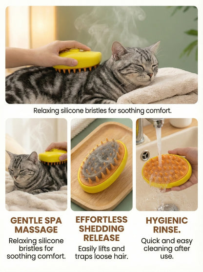 PetSpa™ Brush – Grooming Brush | Spa-Like Grooming |Pets Message