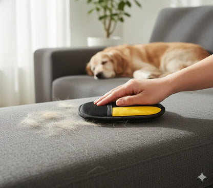 FurSwipe™ – Quick, easy fur removal with a swipe.